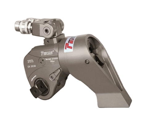 0-2000Nm Square Drive Hydraulic Torque Wrench Tool Dengan ±1% Repeatability Dan T Handle